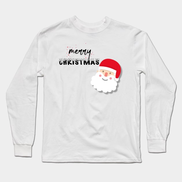 Merry Christmas Long Sleeve T-Shirt by Tshirtstory